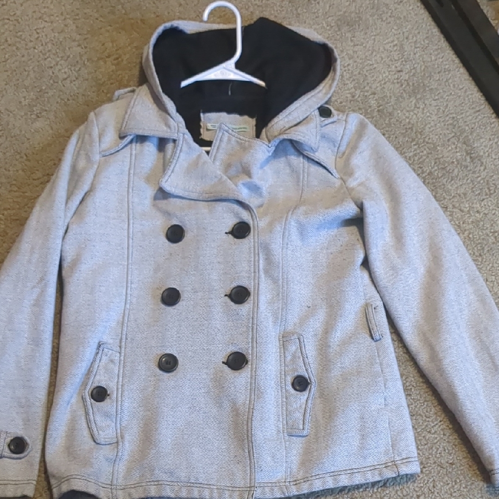 Maurices Black and White Patterned Jacket